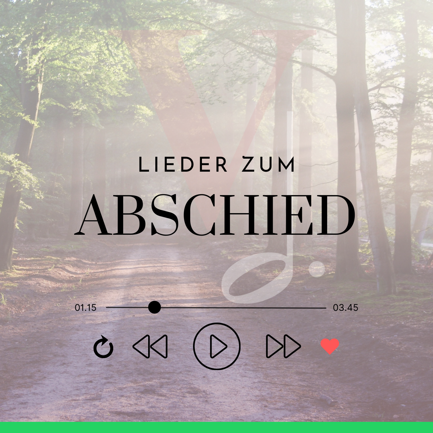 Website Spotify Bild Abschied