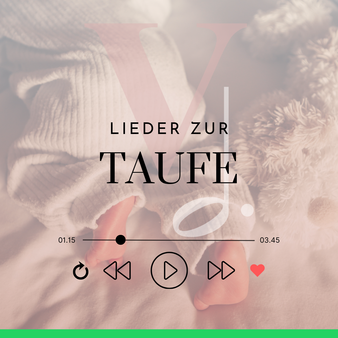 Website Spotify Bild Taufe
